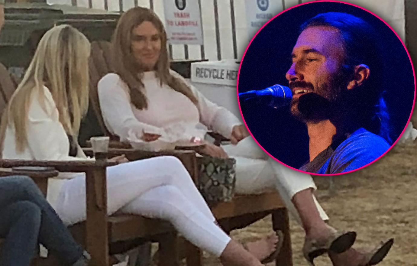 Caitlyn Jenner And Sophia Hutchins Watch Brandon Perform At Chili Cook-Off