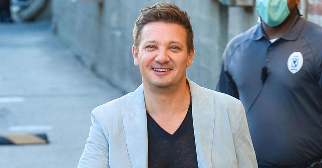 jeremy renner injuries photos snow plowing accident