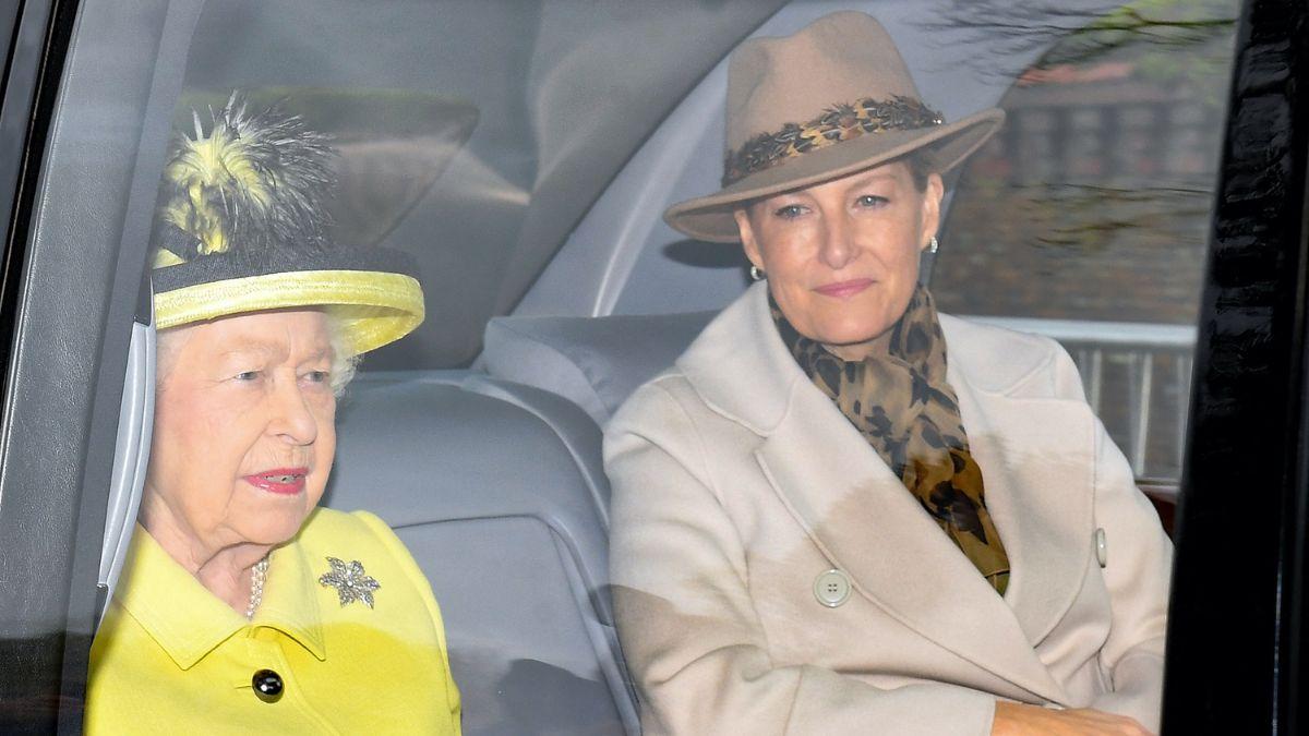 Photo of Sophie, Duchess of Edinburgh and Queen Elizabeth