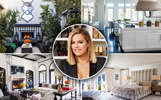 Khloe Kardashian Home Architectural Digest