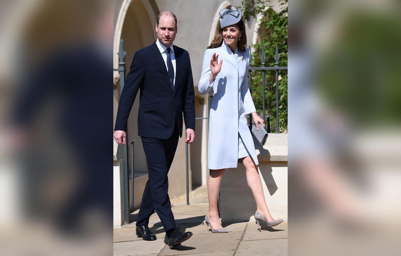 Kate Middleton Attends Easter Services Amid Meghan Baby Watch