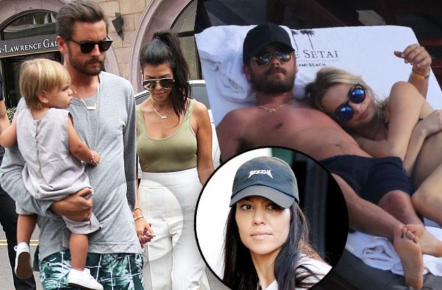 Kuwtk Sneak Peak Cheater Scott Disick And Kourtney Kardashian Kiss