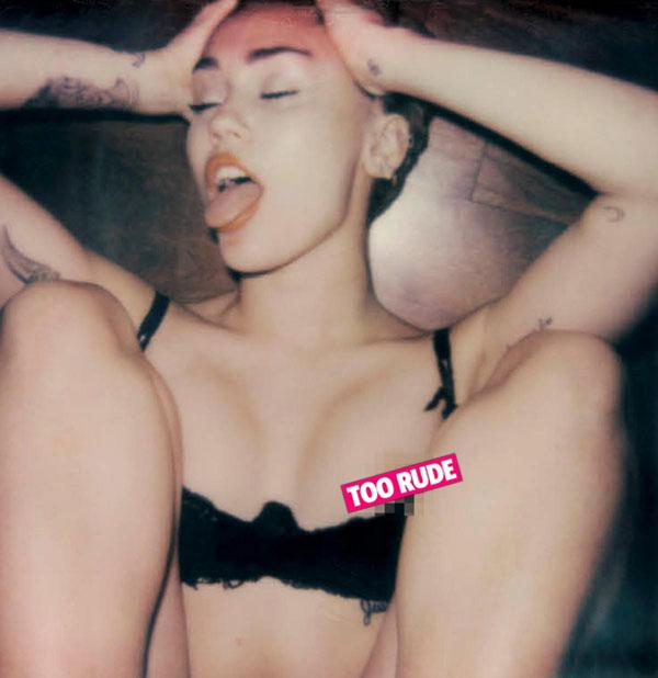 Miley Cyrus Full Frontal