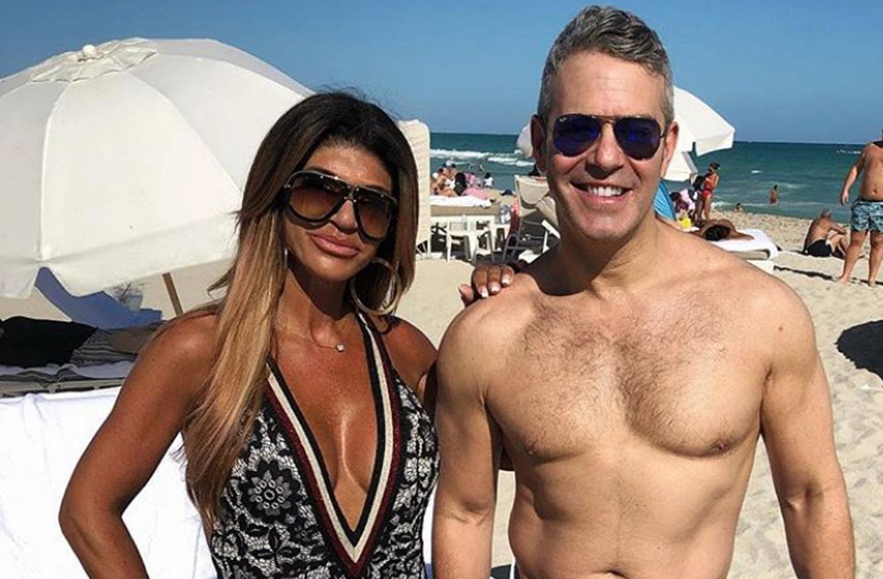 Teresa Giudice & Andy Cohen Beach Bodies Jamaica