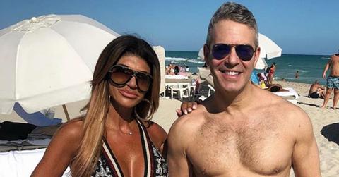 Teresa Giudice & Andy Cohen Beach Bodies Jamaica