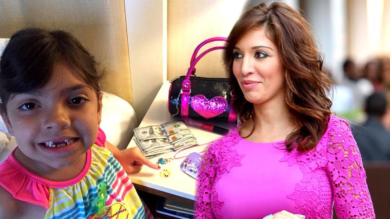 //farrah abraham gives daughter  for lost tooth pp