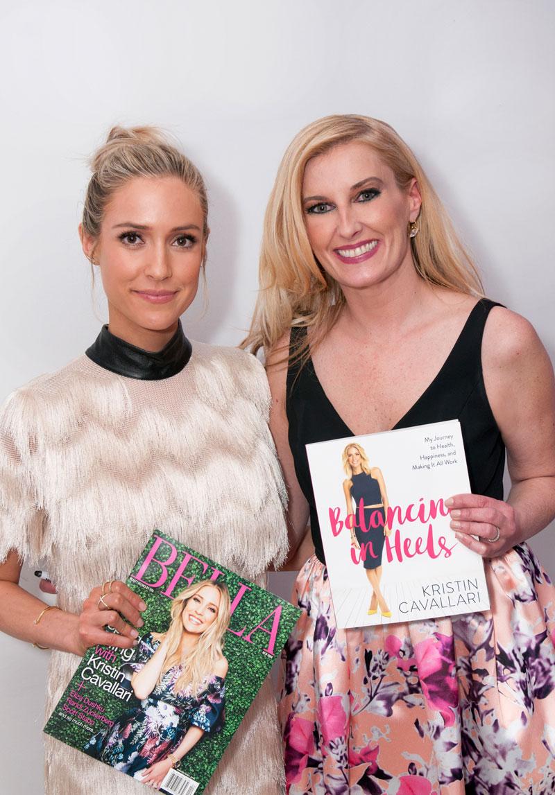 //BELLA Kristin Cavallari and Courtenay Hall editor in chief