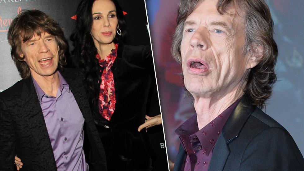 //mick jagger and lwren scott