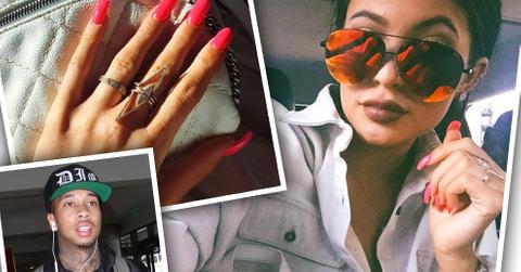 Kylie Jenner & Tyga Possible Engagement Ring Instagram