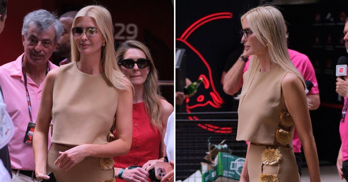 Split photos of Ivanka Trump.