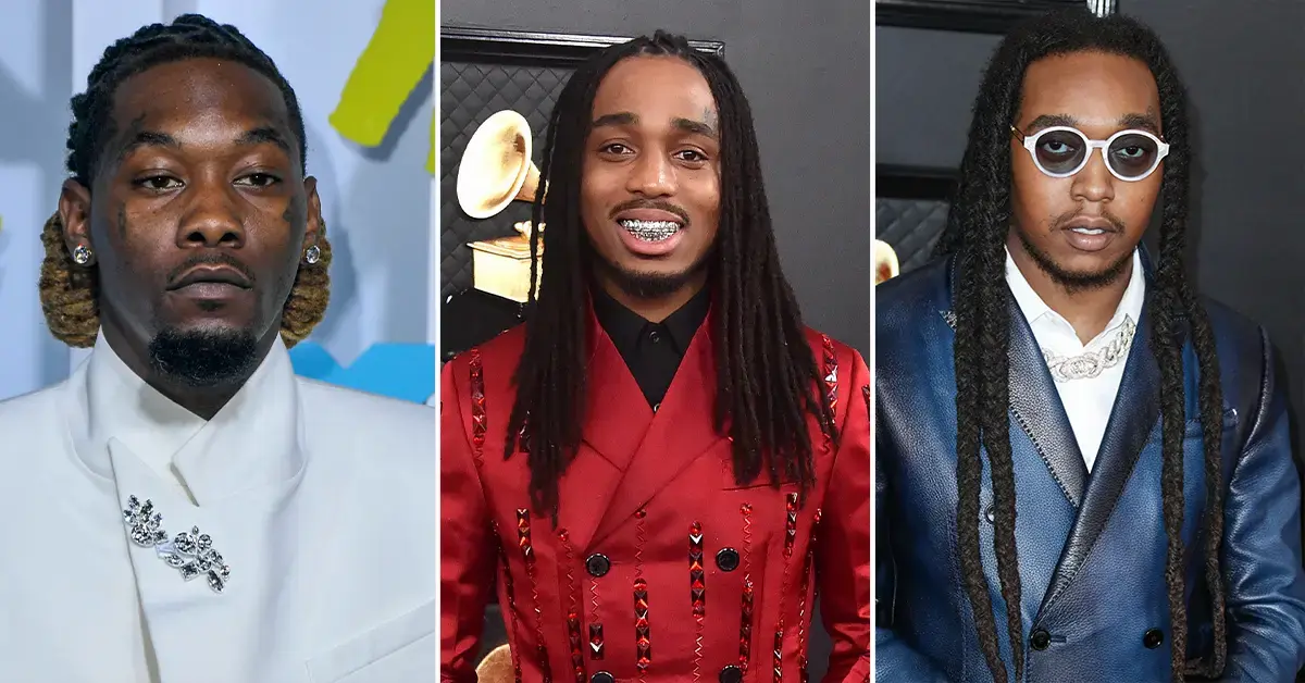 offset quavo reunite cardi b takeoff funeral fatal shooting georgia pp