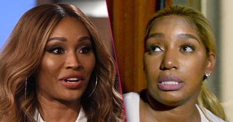 Cynthia Bailey Looking Angry Split With Nene Leakes Closeup Looking Angry