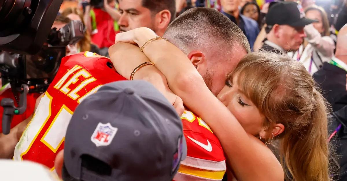 Photo of Taylor Swift and Travis Kelce