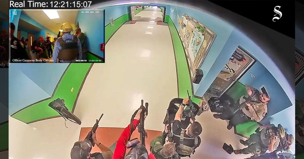 'Hand Sanitizer Cop' Seen In Leaked Uvalde Footage Identified 