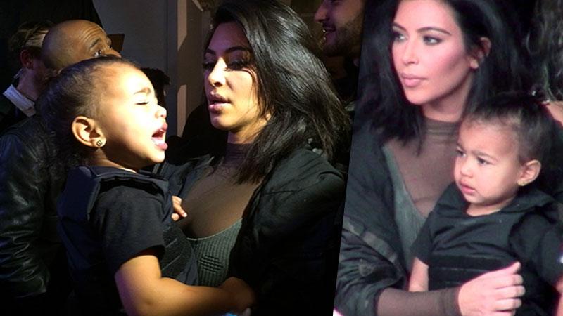 Mama Drama! Kim Kardashian Blames Assistant For North West Crying Fit ...