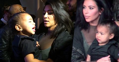 Kim Kardashian Hissy Fit North West