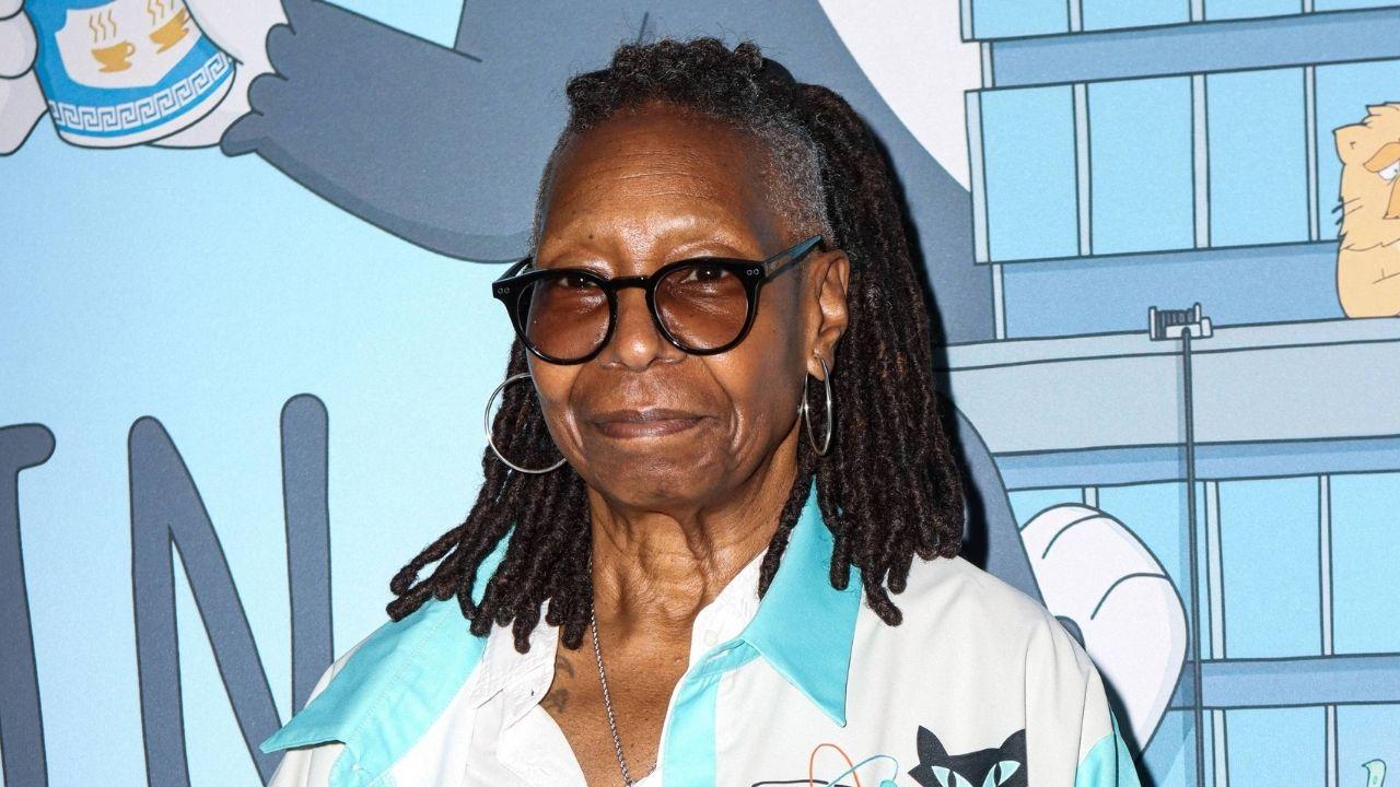 Image of According to Whoopi Goldberg, she keeps returning to 'The View' for the check.