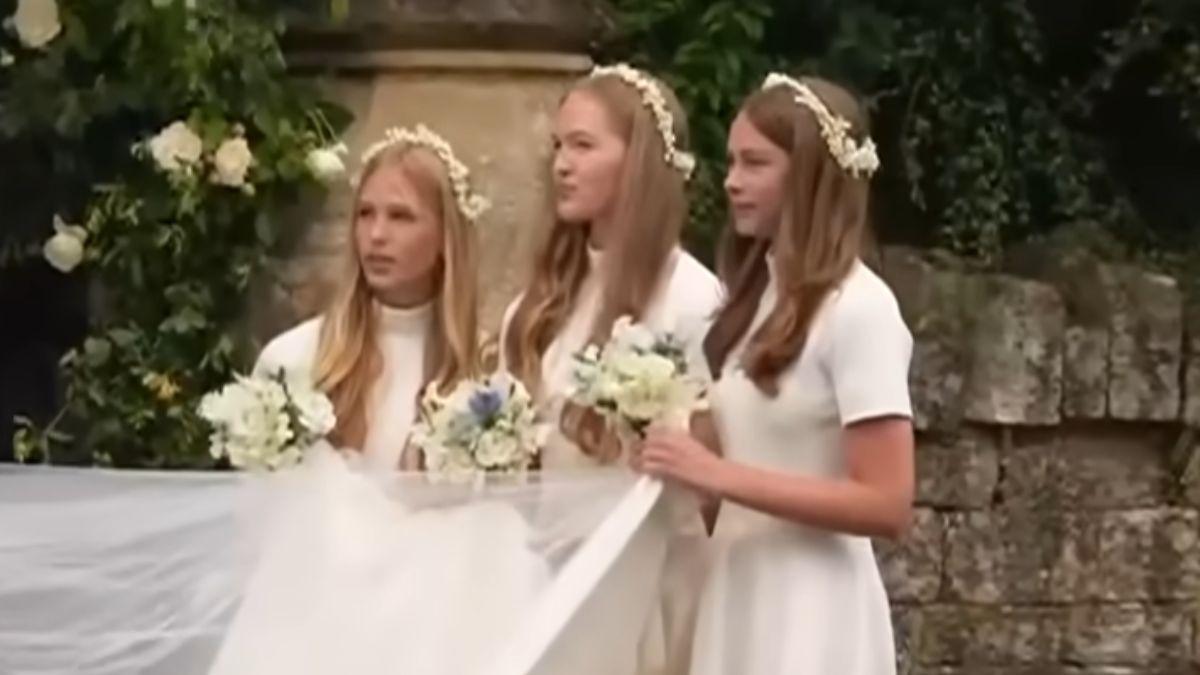Photo of Savannah Phillips, Isla Phillips and Georgina Sperling