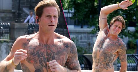 //Cameron douglas tattoos shirtless nyc pp