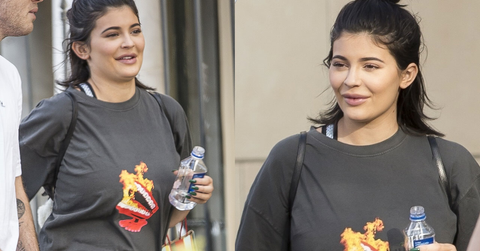 Pregnant Kylie Jenner Debuts Baby Bump