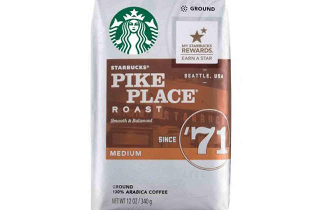 starbucks pike place roast medium roast coffee x