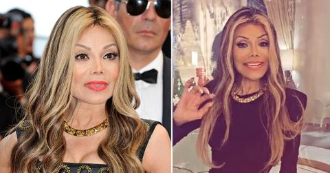 Split photo of LaToya Jackson