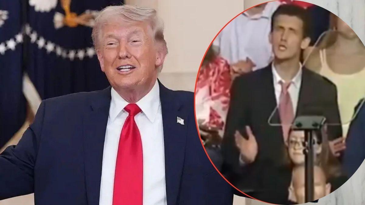 Donald Trump was mocked at his own rally.