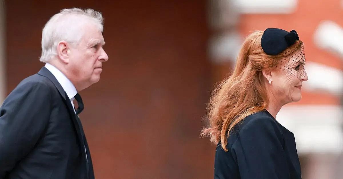 Photo of Andrew Windsor and Sarah Ferguson