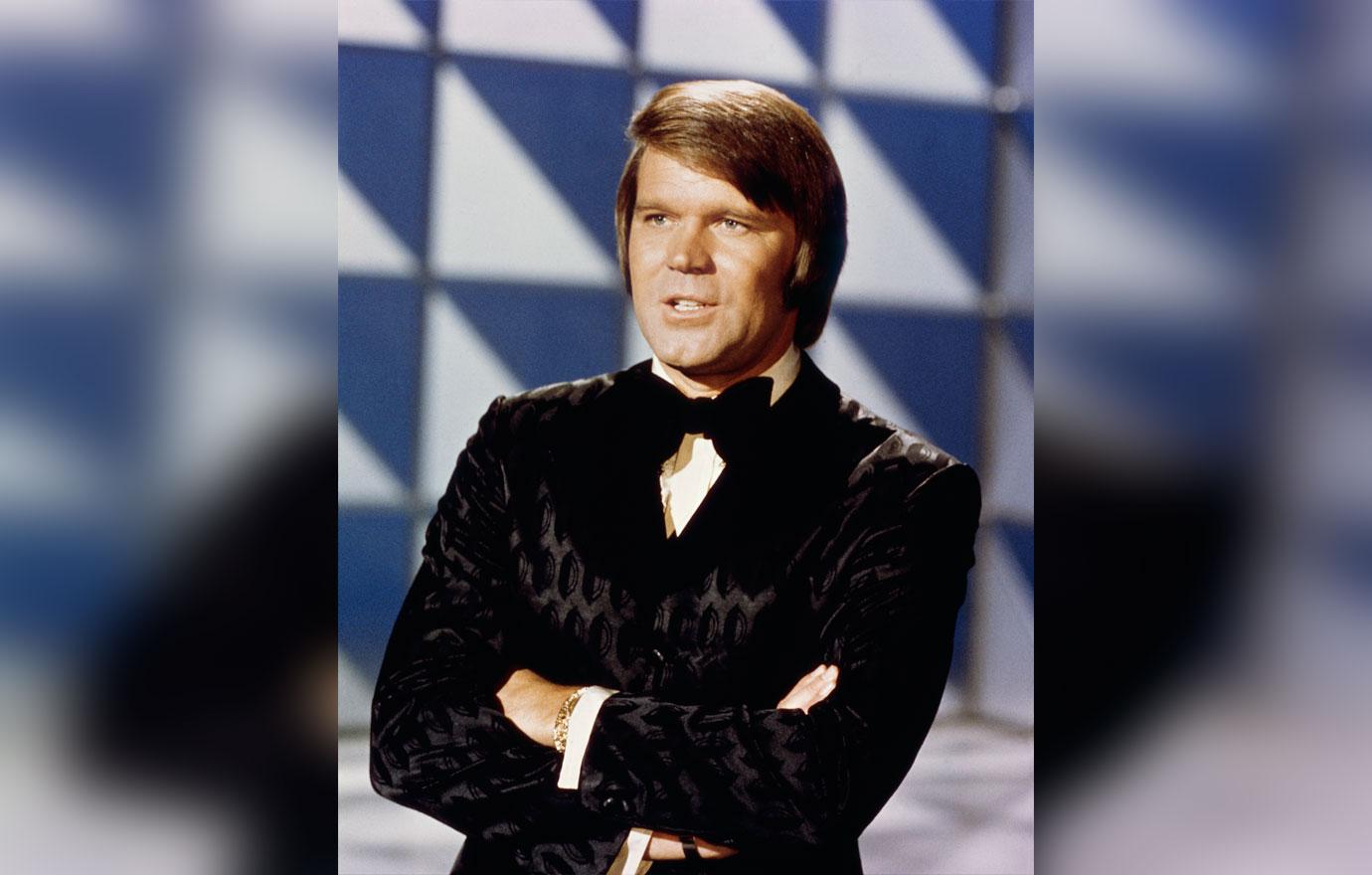 //glen campbell dead drugs violence marriages divorce