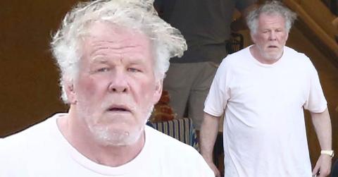 Nick nolte tired shopping malibu