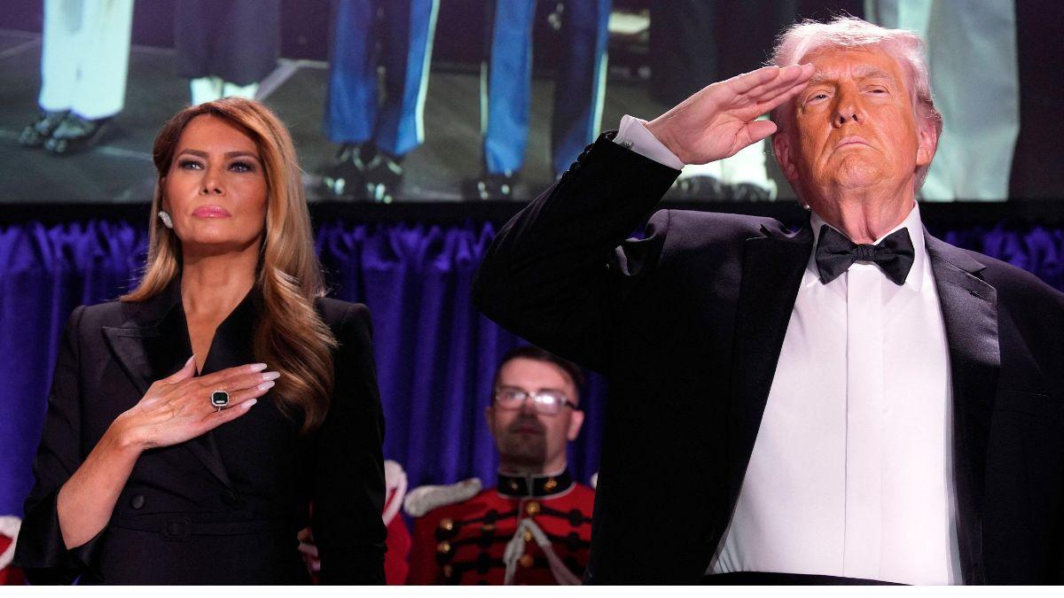image of Melania appeared focused on projecting strength during the July 4 event.