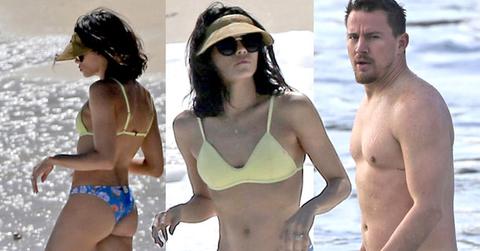 //channing tatum shirtless jenna dewan tatum bikini hawaii pp