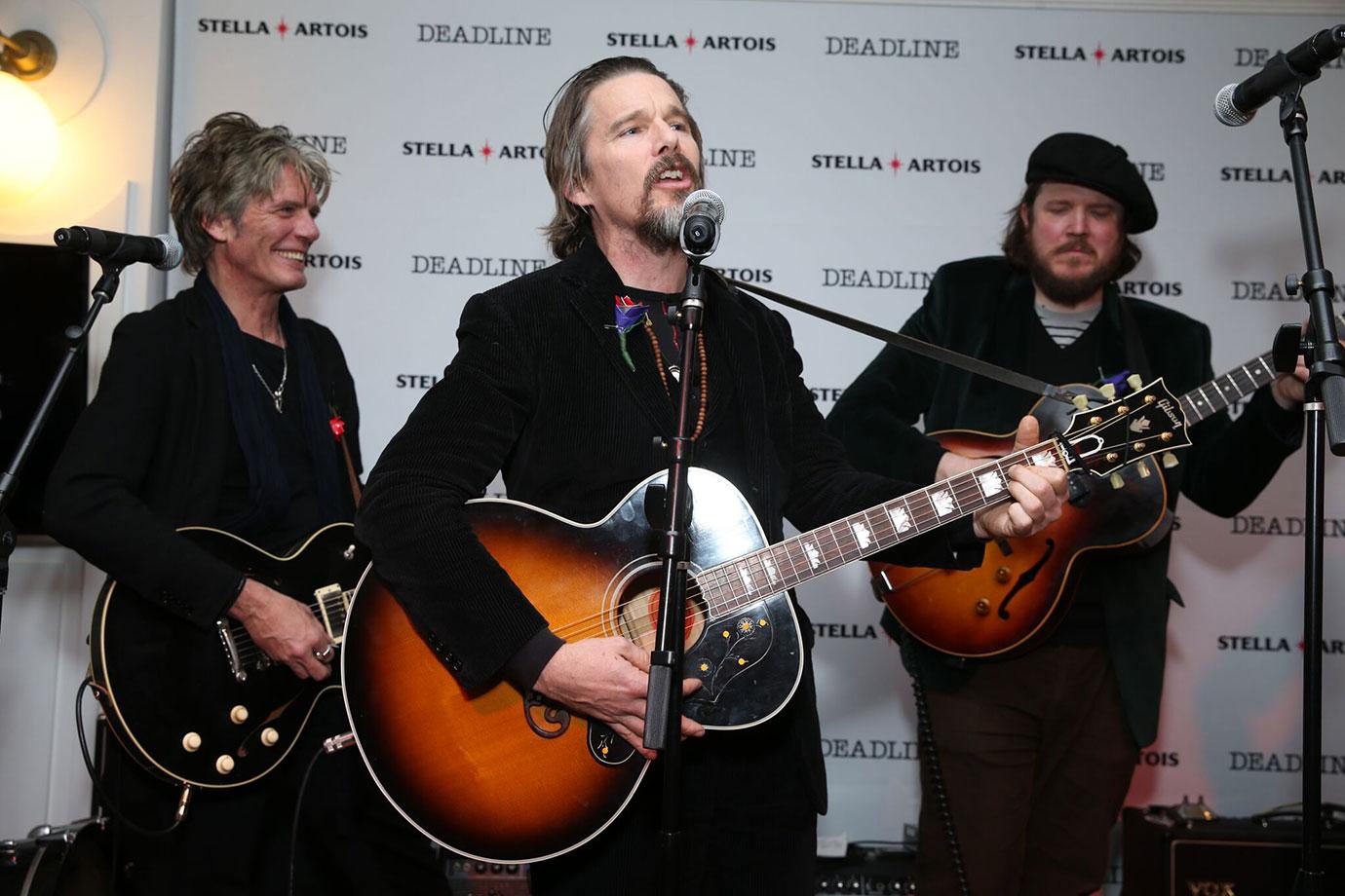 //Ethan Hawke performed at the Blaze cast party at Cafe Artois hosted by Stella Artois at the  Sundance Film Festival Park City UT Photo Phil Faraone Courtesy_preview