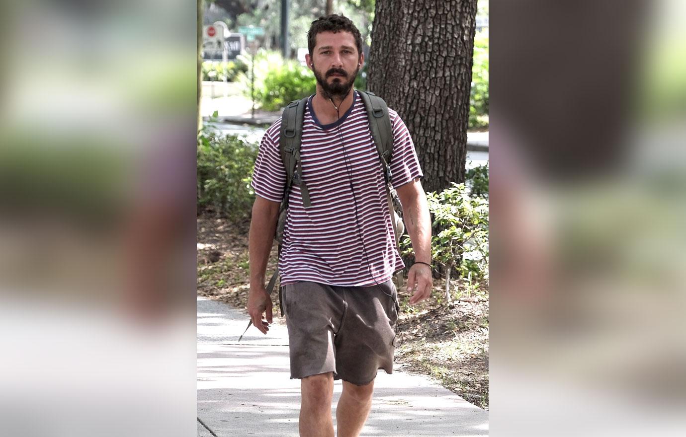 Shia Labeouff casual walk arrest savannah