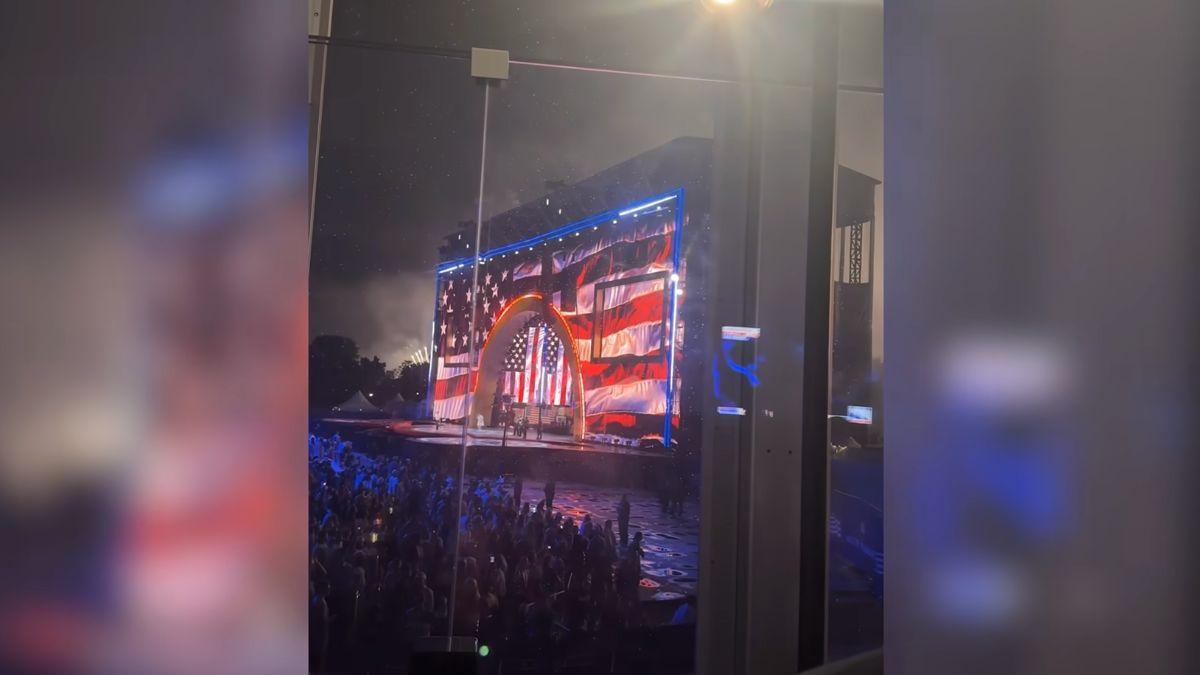 Photo of America 250 stage