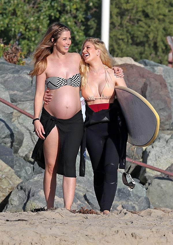 Heidi Montag & Pregnant Sister Holly