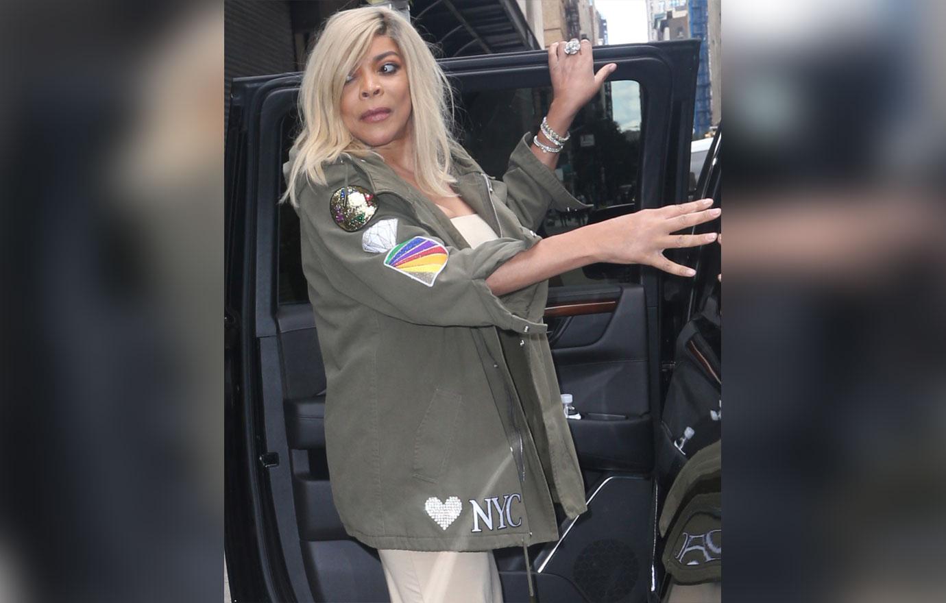 wendy williams not married despite claim spotted inside store sleeping