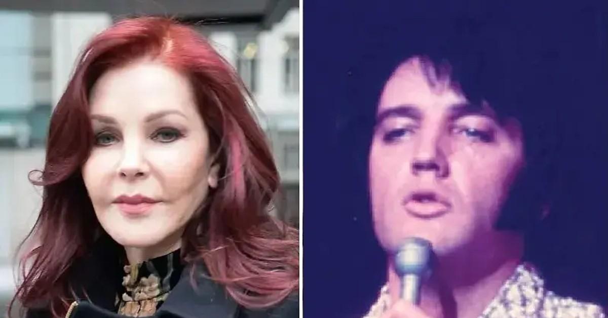 Photo of Priscilla Presley, Elvis Presley