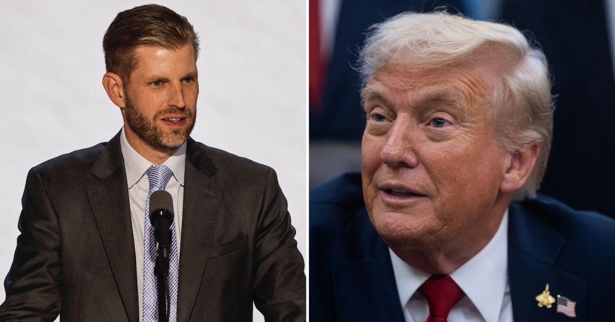 Photo of Eric Trump, Donald Trump