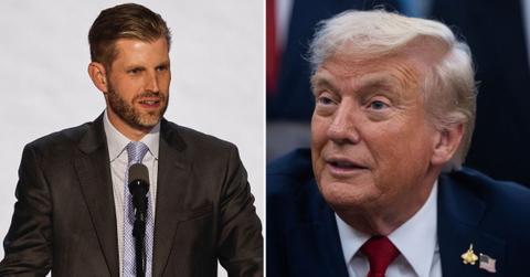 Photo of Eric Trump, Donald Trump