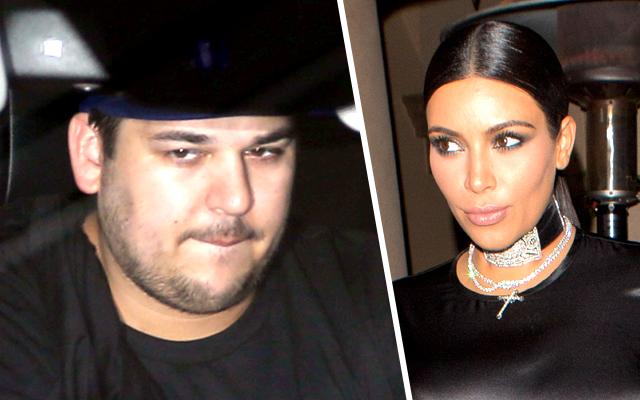 Rob Kardashian Not Visited Kim Baby