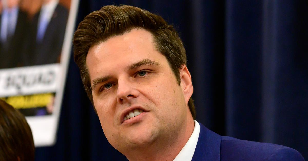 Matt Gaetz's Ex-Girlfriend Working With Feds In Sex Trafficking Probe