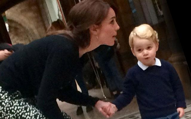 Kate Middleton Prince George Natural History Museum