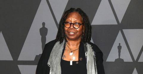 awkward whoopi goldberg cuts off bickering cohosts on the view pp