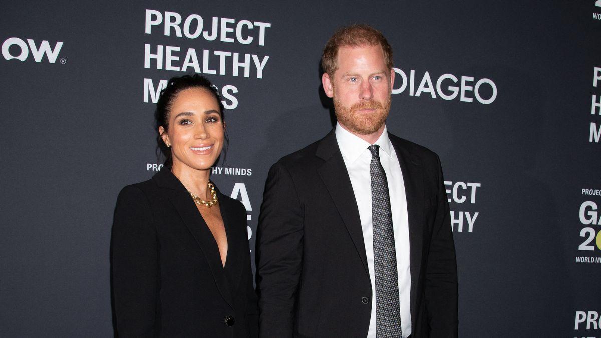 Photo of Prince Harryh and Meghan Markle