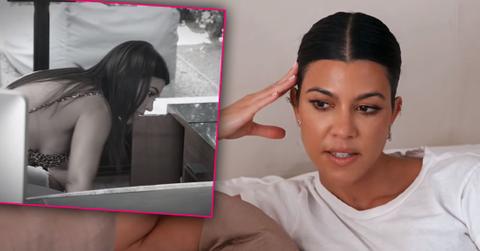 Kourtney Kardashian Upset Robbery Investigation ‘Ongoing’ Crime Scene Looking Worried