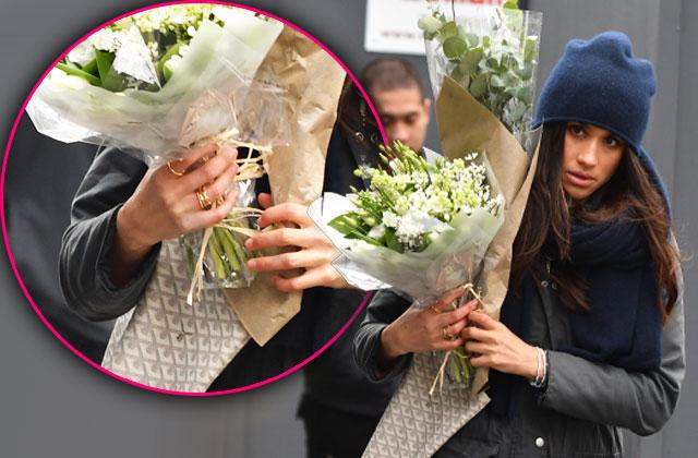 Prince Harry's girlfriend, Meghan Markle, spotted wearing 'H' ring