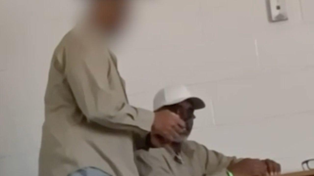 picture of Sean 'Diddy' Combs behind bars