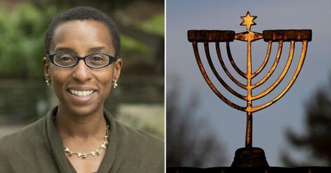 harvard claudine gay menorah lighting antisemitism allegation backlash