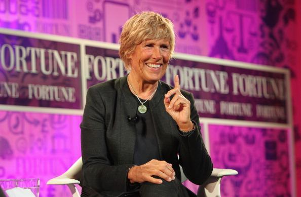 // long distance swimmer diana nyad speaks gettyimages